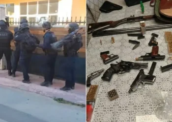 Επιχείρηση-σκούπα της ΕΛ.ΑΣ. στο Μενίδι: Βρέθηκε οπλοστάσιο, πέντε συλλήψεις