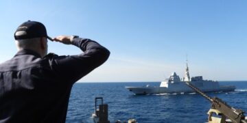 Συνεκπαίδευση γαλλικής FREMM με ελληνική φρεγάτα και υποβρύχιο