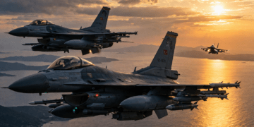 Οπλισμένα Τουρκικά F-16 στο Νοτιοανατολικό Αιγαίο – 8 παραβάσεις