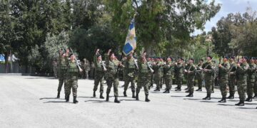 Τελετή παράδοσης – παραλαβής καθηκόντων του Διοικητή της Ελληνικής Δύναμης Κύπρου (ΕΛΔΥΚ),