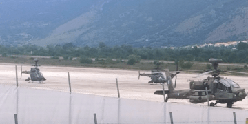 Στρατιωτικά ελικόπτερα πραγματοποίησαν χαμηλές πτήσεις πάνω από Γιάννενα