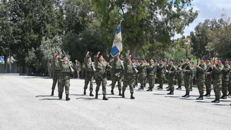 Τελετή παράδοσης – παραλαβής καθηκόντων του Διοικητή της Ελληνικής Δύναμης Κύπρου (ΕΛΔΥΚ),