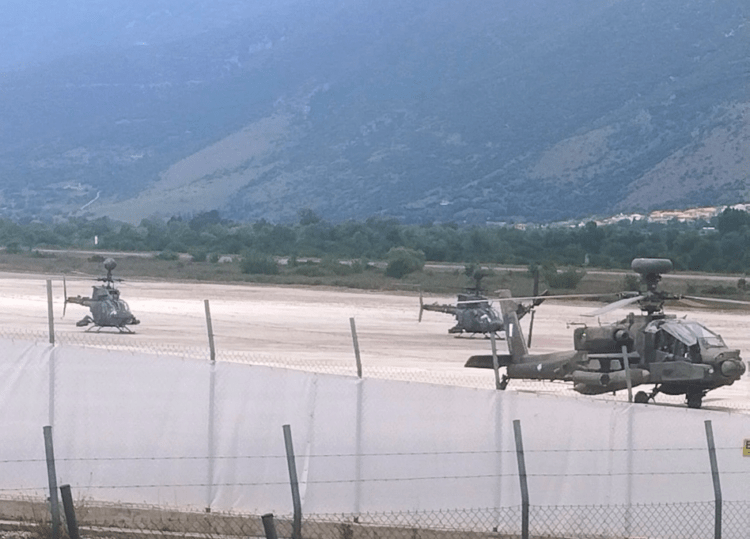 Στρατιωτικά ελικόπτερα πραγματοποίησαν χαμηλές πτήσεις πάνω από Γιάννενα