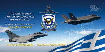 Η Πολεμική Αεροπορία γιορτάζει 95 χρόνια με εντυπωσιακό Air Show στον Φλοίσβο