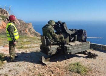 Eκτελέστηκαν Βολές Βαρέων Όπλων Πεζικού  κατά πλωτών στόχων…Στο Π.Β.Κ