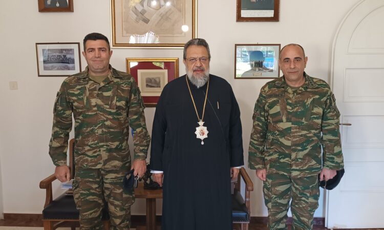 Την Ιερά Μητρόπολη Μεσσηνίας επισκέφθηκε ο νέος Διοικητής της 77 Μονάδας Επιστρατεύσεως (77 Μ.Ε.) Καλαμάτας,