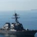 Μεγάλη πυρκαγιά στο αντιτορπιλικό USS Higgins