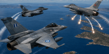 Εμπλοκή ελληνικών F-16 με οπλισμένα τούρκικα μαχητικά στο Αιγαίο