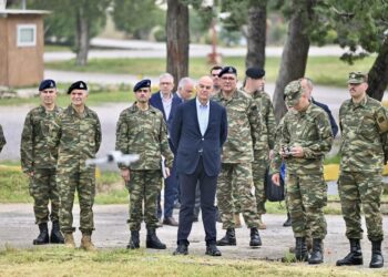 Δένδιας από την 34η Ταξιαρχία: «Η Νέα Θητεία αλλάζει τον Στρατό – Εκπαίδευση με drones και σύγχρονες δεξιότητες»
