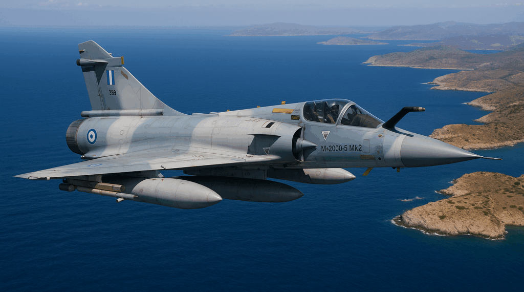 Mirage 2000-5 στην Κάρπαθο: Ενίσχυση της αεράμυνας στο ΝΑ Αιγαίο