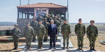 «Βρισκόμαστε στο Επιτηρητικό Φυλάκιο “5” της ελληνοτουρκικής μεθορίου στο νομό Έβρου.