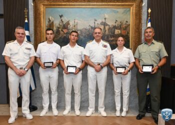 Βράβευση Ναυτικών Δοκίμων από τον Αρχηγό ΓΕΝ