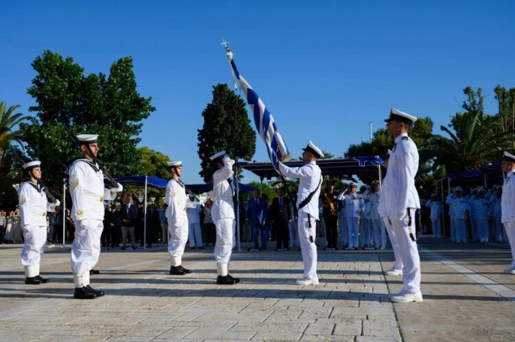 Tελετή ορκωμοσίας των νέων Σημαιοφόρων ΠΝ-ΕΛ.ΑΚΤ στη ΣΝΔ