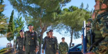 Χούπης στη Λέσβο: Εγκαίνια στα ανακαινισμένα φυλάκια Ακρωτηρίου και Κουτσουκίδη
