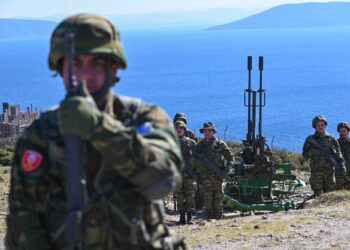 Στρατιωτική Διοίκηση της 96 ΑΔΤΕ: Oλοκληρώθηκε το έργο της διασύνδεσης του δικτύου ύδρευσης, μεταξύ των νήσων Οινουσσών και Παναγιάς.