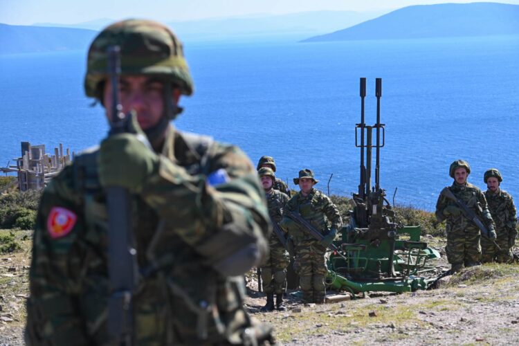 Στρατιωτική Διοίκηση της 96 ΑΔΤΕ: Oλοκληρώθηκε το έργο της διασύνδεσης του δικτύου ύδρευσης, μεταξύ των νήσων Οινουσσών και Παναγιάς.