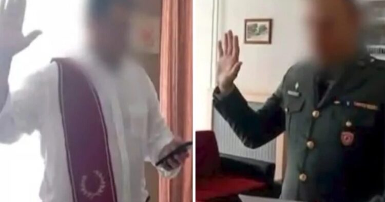 Σάλος με αξιωματικό που ορκίστηκε παρουσία ιερέα της Ελληνικής Εθνικής Θρησκείας – Παρέμβαση του ΓΕΣ