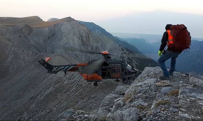 Σε νοσοκομείο της Λάρισας μεταφέρθηκε 59χρονος Τσέχος…Από τον ‘Ολυμπο με Ε/Π