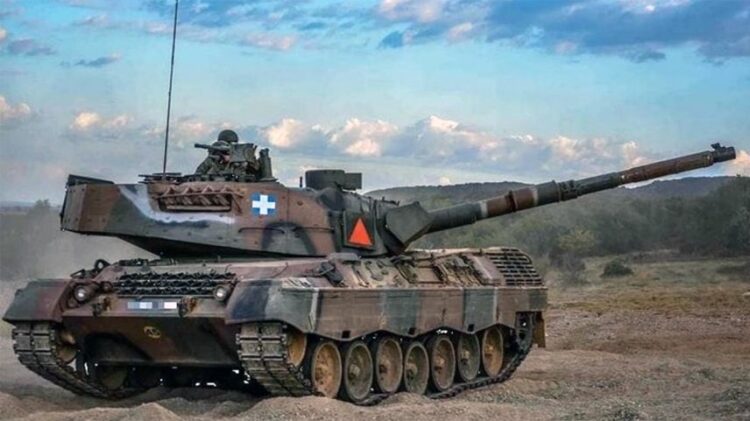 Δεν φαίνεται να ικανοποιεί το ΓΕΕΦ η κατάσταση των ελληνικών αρμάτων μάχης Leopard 1A5