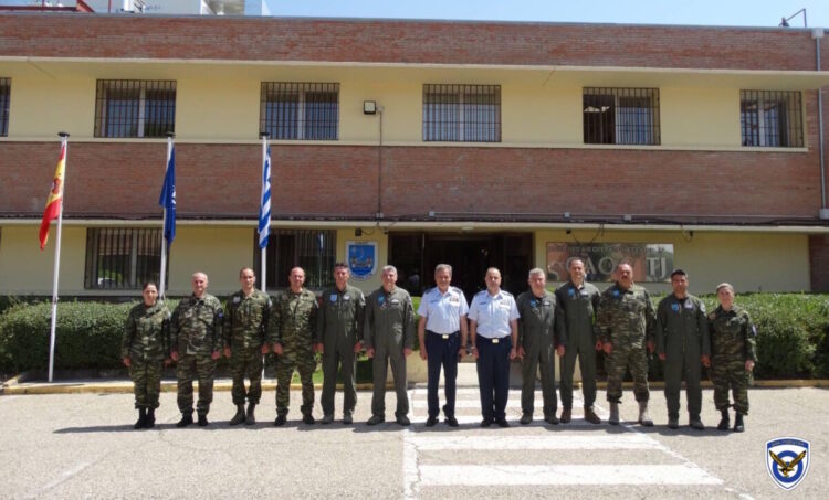 Επίσκεψη Αρχηγού ΓΕΑ στο CAOC Torrejon της Ισπανίας