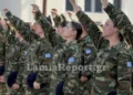 Ορκίστηκαν οι πρώτες γυναίκες εθελόντριες του Ελληνικού Στρατού στη Λαμία
