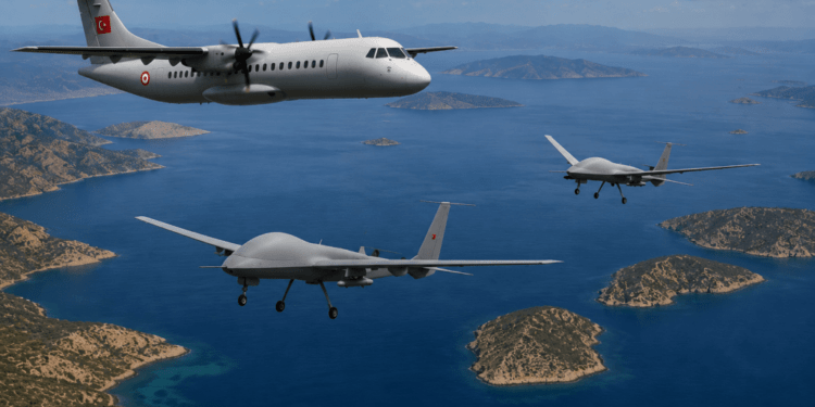 Συνεχίζουν να προκαλούν τα Τουρκικά Α/Φ και UAV στο Νοτιοανατολικό Αιγαίο