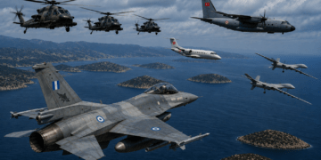 Ανεβαίνει το θερμόμετρο στο Αιγαίο: 16 τουρκικά αεροσκάφη σε νέο μπαράζ παραβιάσεων και αναχαιτίσεων