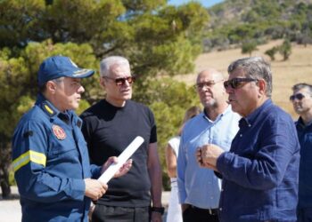 Ο Υπουργός  Ευάγγελος Τουρνάς, πραγματοποίησε  αυτοψία σε περιοχές της Δυτικής Αττικής,