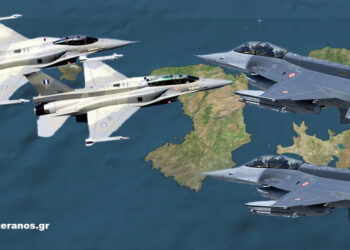 Παγίδα του Α/ΤΑ στα Οπλισμένα Τούρκικα F-16 στη ν.Χίο…Mε διπλή εμπλοκή!