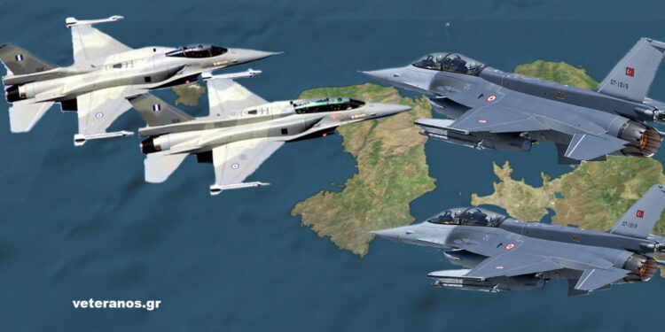 Παγίδα του Α/ΤΑ στα Οπλισμένα Τούρκικα F-16 στη ν.Χίο…Mε διπλή εμπλοκή!