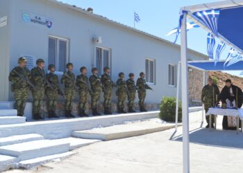 Aγιασμός στο Aνακαινισμένο Επιτηρητικό Φυλάκιο (ΕΦ) «ΨΕΡΙΜΟΥ», στην μικρόνησο της Ψερίμου. 6 Aγιασμός στο Aνακαινισμένο Επιτηρητικό Φυλάκιο (ΕΦ) «ΨΕΡΙΜΟΥ», στην μικρόνησο της Ψερίμου.