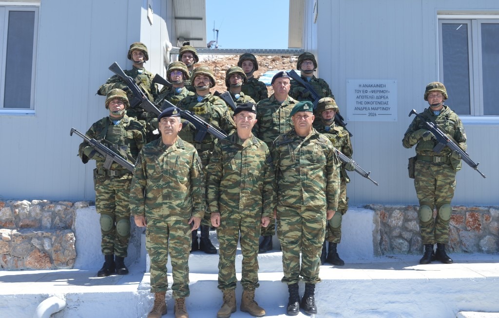 Aγιασμός στο Aνακαινισμένο Επιτηρητικό Φυλάκιο (ΕΦ) «ΨΕΡΙΜΟΥ», στην μικρόνησο της Ψερίμου. 2 DSC 0077