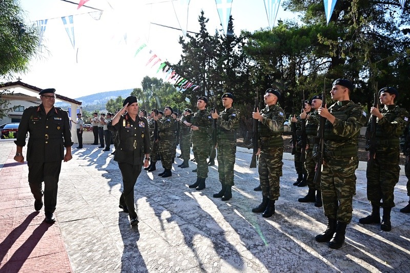 Άγιος Παΐσιος: Με λαμπρότητα ο εορτασμός του Προστάτη του Όπλου των Διαβιβάσεων 3 EGA 0831