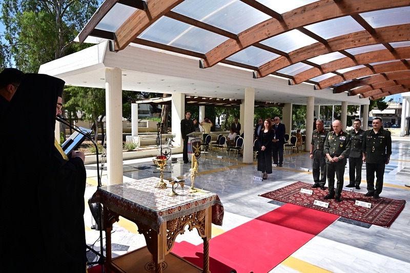 Τίμησαν στη Σχολή Πυροβολικού τον ήρωα της Κύπρου Στυλιανό Καλμπουρτζή 3 EGA 1664