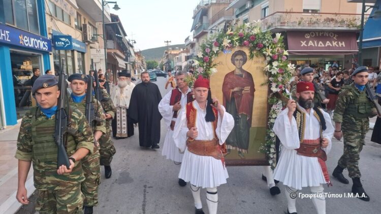 Τίμησαν την μνήμη του Μεγαλομάρτυρος και Ιαματικού Παντελεήμονος