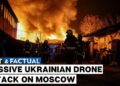 Αντεπίθεση των Ουκρανών με 430 drones κατά της Μόσχας (video)