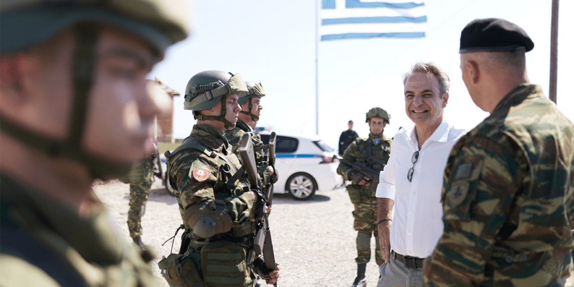Μητσοτάκης από Αγαθονήσι: Ισχυρό μήνυμα ασφάλειας και αποτροπής από το ακριτικό φυλάκιο