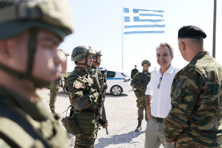 Μητσοτάκης από Αγαθονήσι: Ισχυρό μήνυμα ασφάλειας και αποτροπής από το ακριτικό φυλάκιο 1 Μητσοτάκης από Αγαθονήσι: Ισχυρό μήνυμα ασφάλειας και αποτροπής από το ακριτικό φυλάκιο