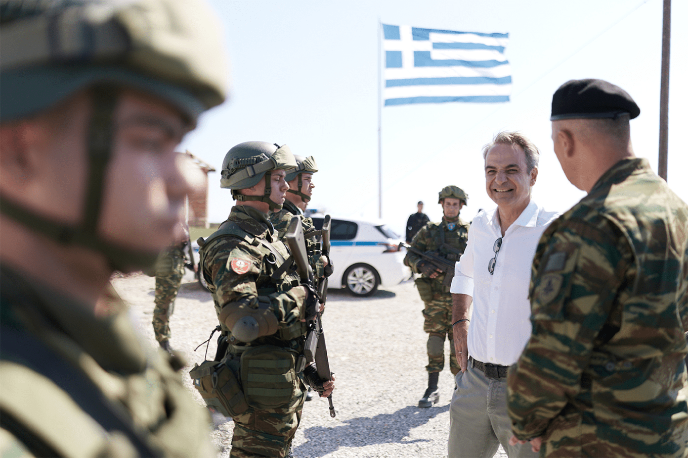 Μητσοτάκης από Αγαθονήσι: Ισχυρό μήνυμα ασφάλειας και αποτροπής από το ακριτικό φυλάκιο 3 image 393