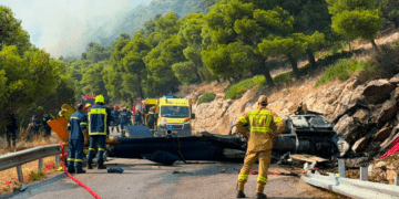 Δύο νεκροί και δύο τραυματίες από τη σύγκρουση ελικοπτέρων στην Ψάθα