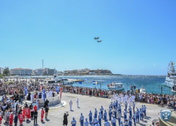 O εορτασμός της Κοιμήσεως Της Θεοτόκου και της 86ης επετείου από τον τορπιλισμό του καταδρομικού «ΕΛΛΗ»