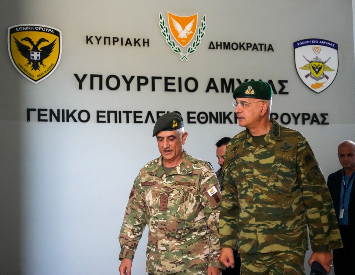 Κύπρος: Στα F-16 και τη Φρεγάτα «ΝΙΚΗΦΟΡΟΣ ΦΩΚΑΣ» ο Αρχηγός ΓΕΕΘΑ 2 Episkepsi Archigou GEETHA stin Kypro 2026 08 21 001