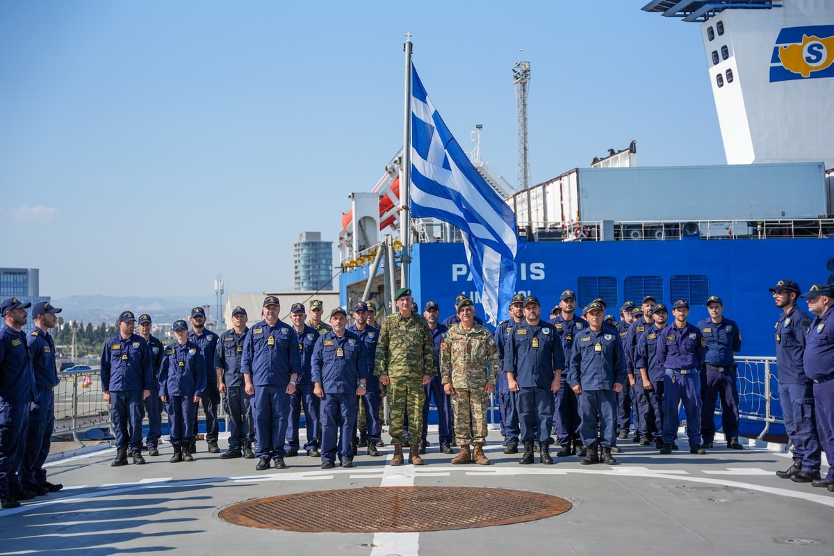 Κύπρος: Στα F-16 και τη Φρεγάτα «ΝΙΚΗΦΟΡΟΣ ΦΩΚΑΣ» ο Αρχηγός ΓΕΕΘΑ 5 Episkepsi Archigou GEETHA stin Kypro 2026 08 21 014