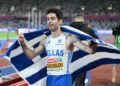 Πέταξε στα 8.44 ο Τέντογλου και έστειλε την Ελλάδα στα Ουράνια