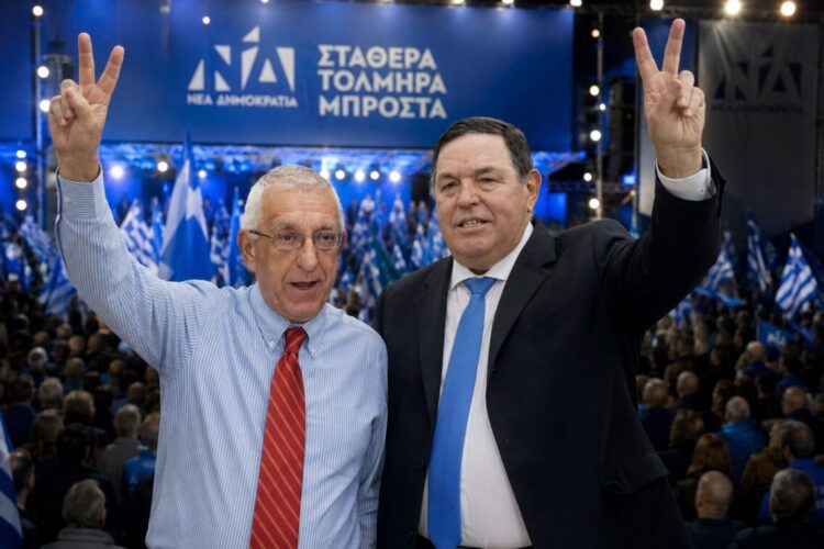 Κακλαμάνης και Στρατηγός Φράγκος στις πρώτες θέσεις του Επικρατείας της ΝΔ 1 Κακλαμάνης και Στρατηγός Φράγκος στις πρώτες θέσεις του Επικρατείας της ΝΔ