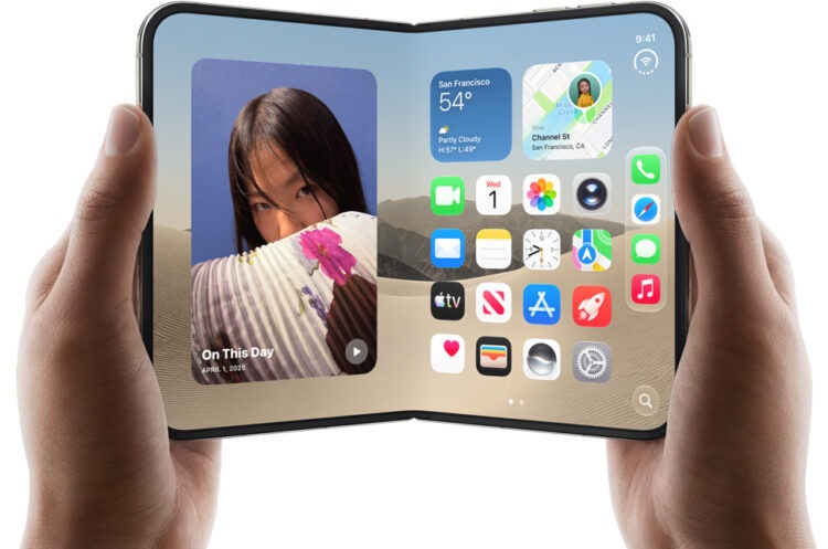 H Apple και παρουσίασε το πρώτο αναδιπλούμενο smartphone (video) 1 H Apple και παρουσίασε το πρώτο αναδιπλούμενο smartphone (video)