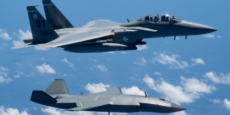 To MQ-28 Ghost Bat σε ρόλο συνοδού Ασφαλείας των Ελληνικών  F-35 (video)