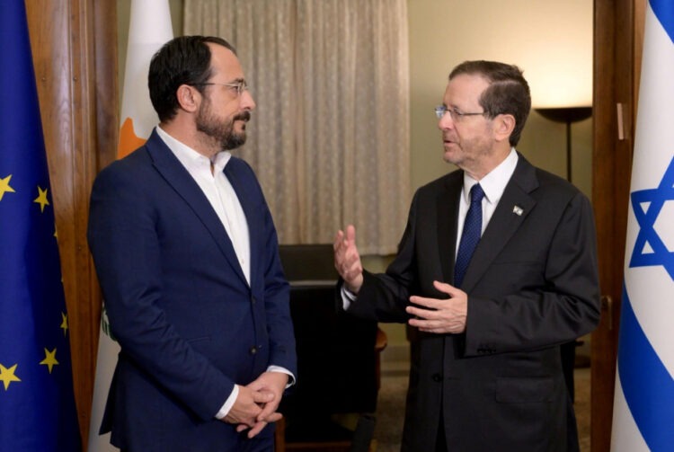 Κύπρος–Ισραήλ: Άμυνα, ενέργεια και ασφάλεια στην ατζέντα Χριστοδουλίδη–Χέρτσογκ