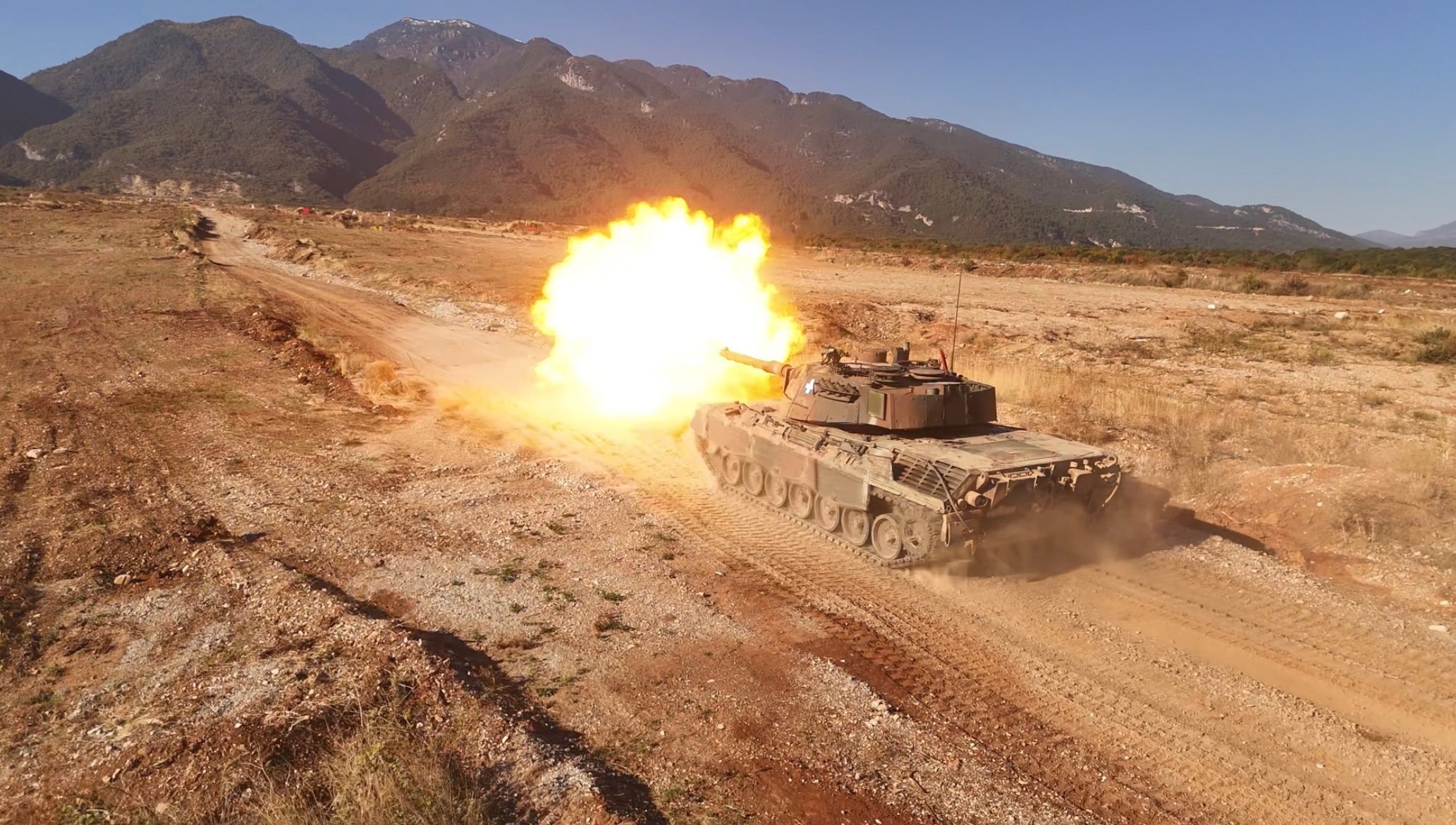Leopard 1A5 στο Λιτόχωρο: Στο πεδίο βολής τα στελέχη Τεθωρακισμένων Τάξης 2026 2 %CE%A3%CE%A4%CE%98 15