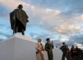 Ο ΥΦΕΘΑ Θανάσης Δαβάκης στην τελετή αναπαράστασης της Μάχης του Καλπακίου